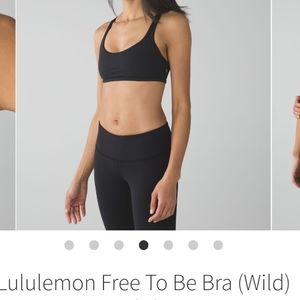 Lululemon Free to Be Wild Bra